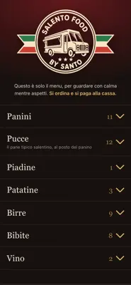 Salento Food visto dal telefono